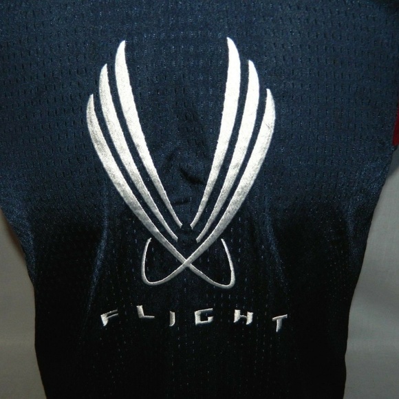 Vintage  Nike Air Flight Wings Basketball Jersey - Picture 5 of 8